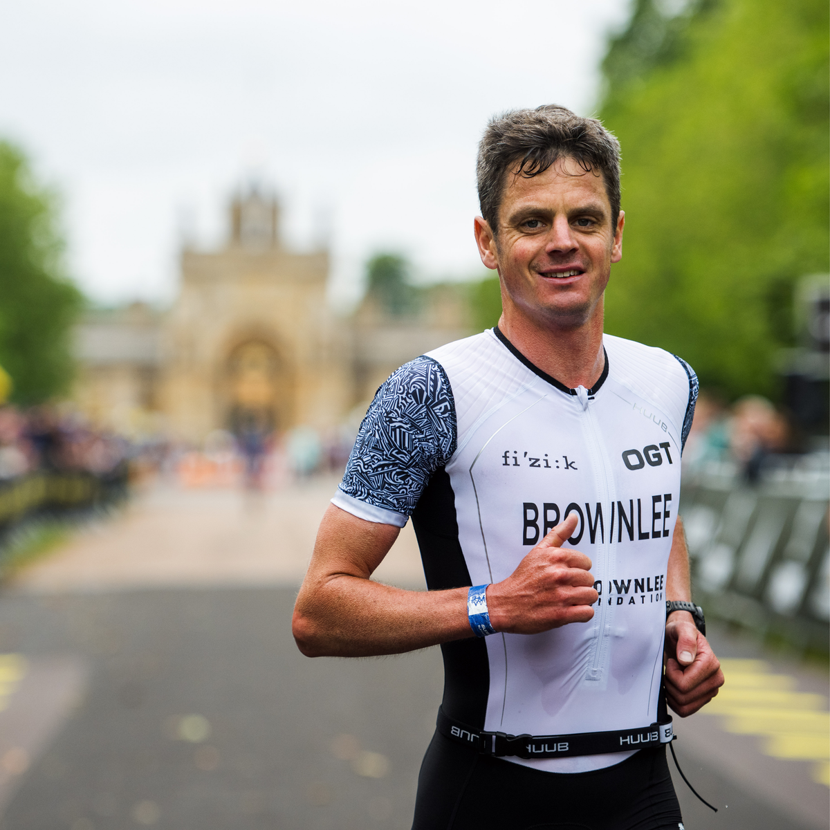 Jonny Brownlee running