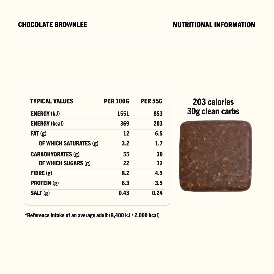 Schokolade Brownlee Packung mit 12