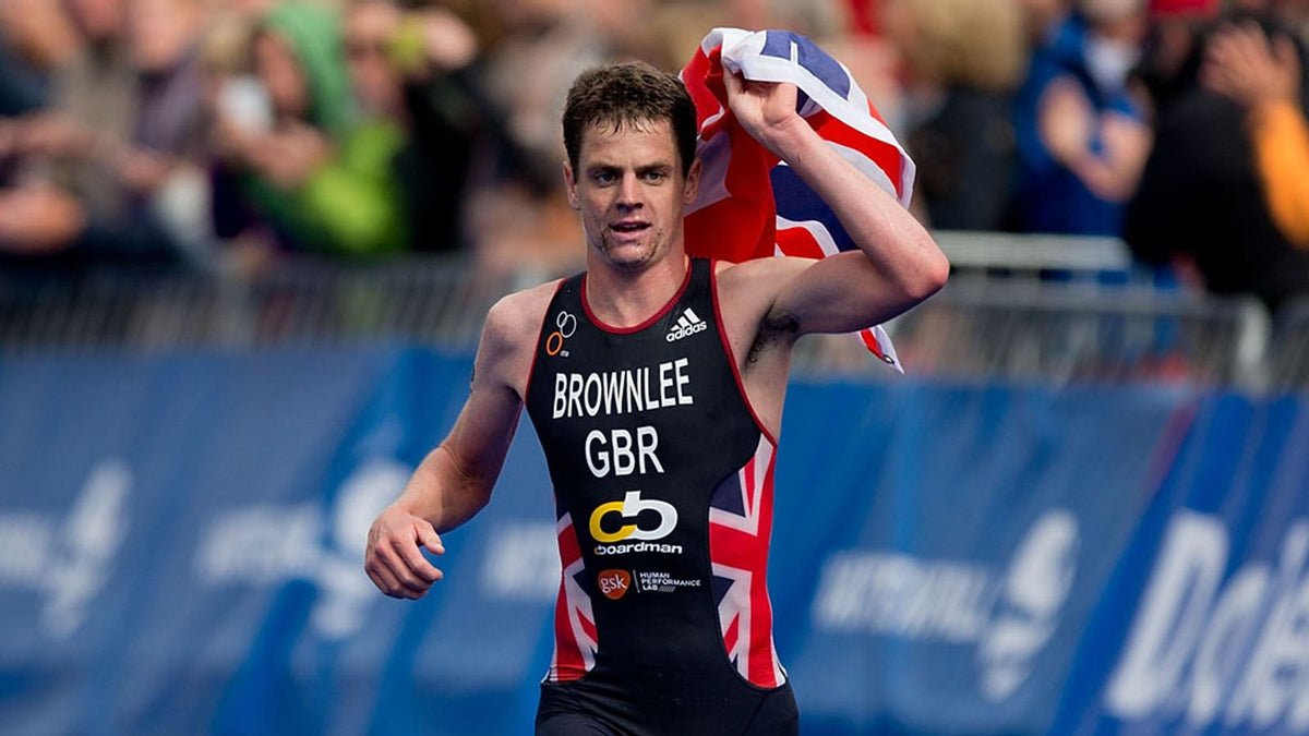 Jonny Brownlee racing